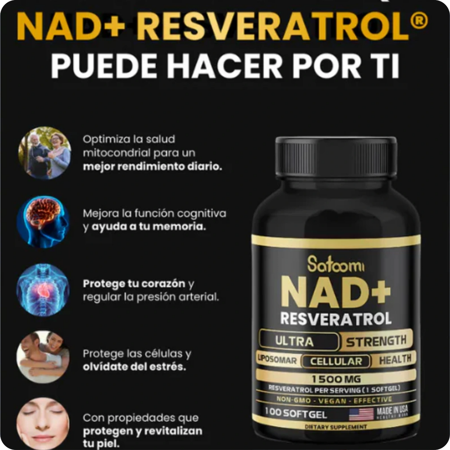 NAD + RESVERATROL